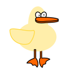 Silly duck